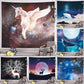 Nordic Starry Sky Background Hanging Cloth Dormitory Renovation Room Bedroom Tapestries