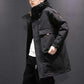 2021 Winter New Men's Hooded Down Jacket Casual Mid-length Trend Thick Warm Jacket