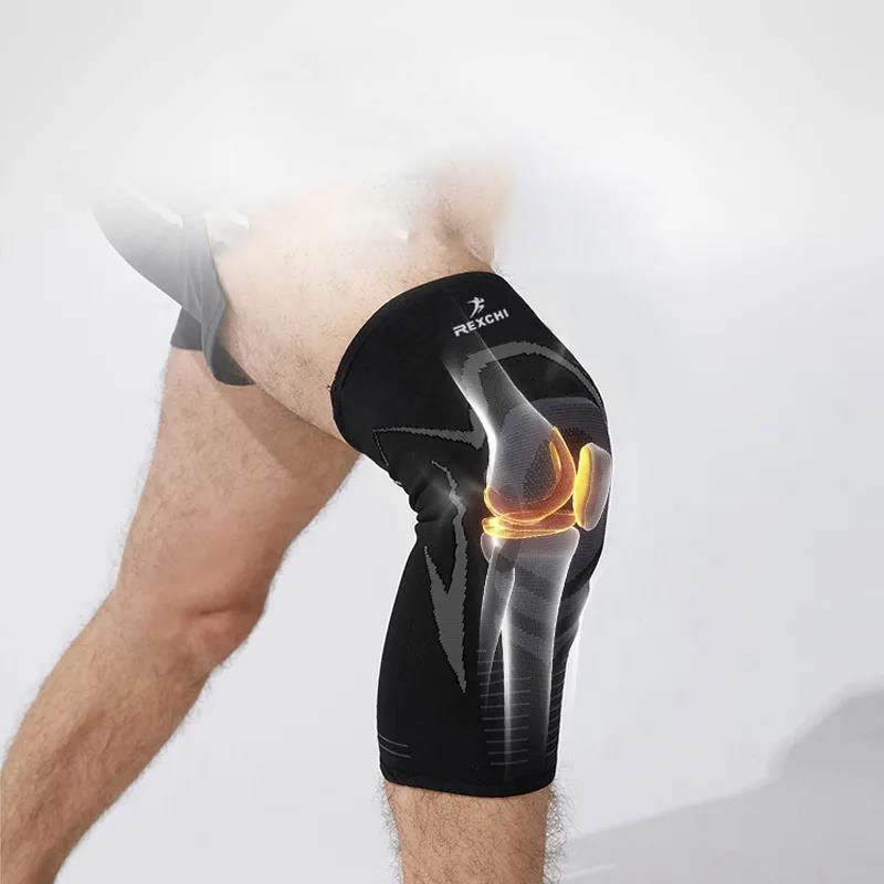 Sports Knee Pads Men and Women Basketball Winter Warm Riding Knee Sets Running Fitness Protective Gear