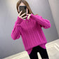 Sweaters Women Turtleneck Pullovers Female Knitted Oversize Sweater Long Sleeve Autumn Winter Bottoming Tops Basic Office