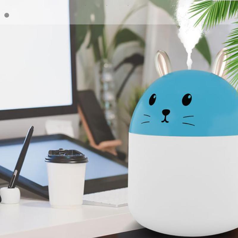 250ml Fat Mouse Indoor Air Humidifier Purifier Mute Aroma Diffuser Portable USB Electric Sprayer