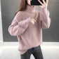 Turtleneck Sweater Women Wear Thick Black Knitted Bottoming Shirt In Autumn and Winter, Casual and Loose Outer Wear
