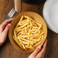 50Pcs Air Fryer Disposable Paper Liner, Baking Paper for Air Fryer Oil-proof, Water-proof, Food Grade Parchment for Baking Roasting Microwave