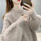Round Neck Pullover Sweater Ins Women's Forest Loose Outer Wear Autumn and Winter New Lazy Style Knitted Bottoming Shirt
