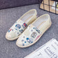 Summer Women Flat Shallow Loafers Canvas Shoes Fabric Female Casual Shoes Comfortable Breathable Ladies Mother Sewing
