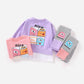 Girls' Suits Children Spring and Autumn Korean Version Cartoon Suits All-match Comfortable and Leisure Two-piece Suits
