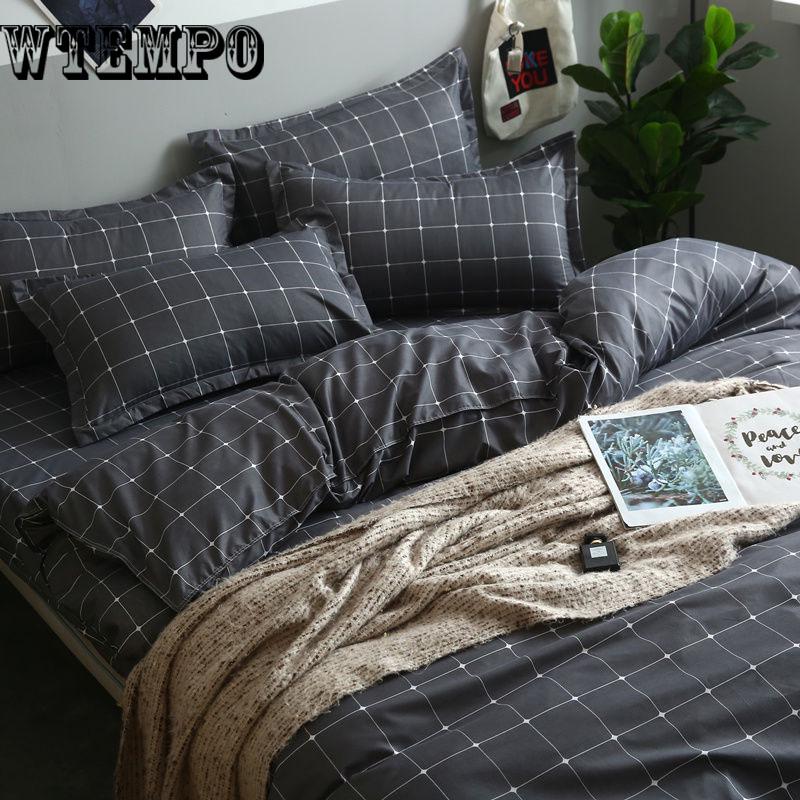 Duvet Cover Set Luxury Egyptian Cotton Bedlinens Queen Size Bedding Set Bedsheet Bedspread