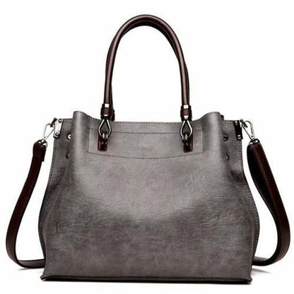 Kangaroo Soft Leather Handbags Winter Mother Handbag Large Capacity Multi-layer Fashion Shoulder Bag
