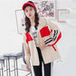 Jackets Coats Autumn Fashion Hooded Windbreaker Jacket Pockets Casual Long Sleeves Coats Outwear