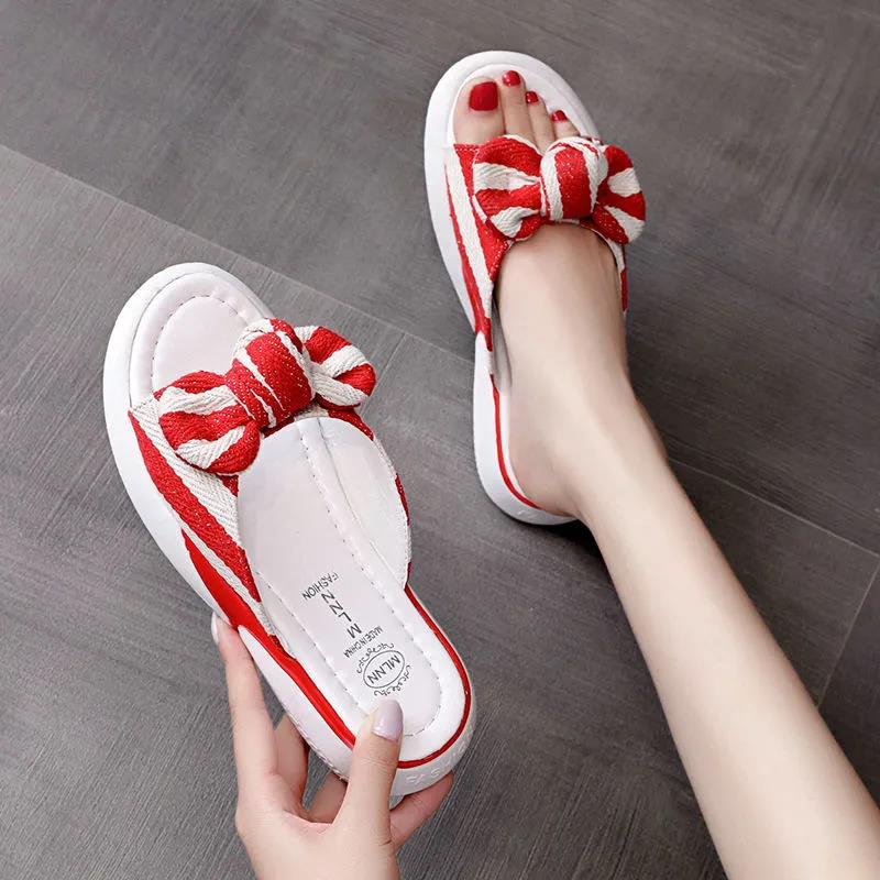 Slippers Women's Summer Wear Fashion Seaside Flat Bottom All-match Sandals Beach Shoes