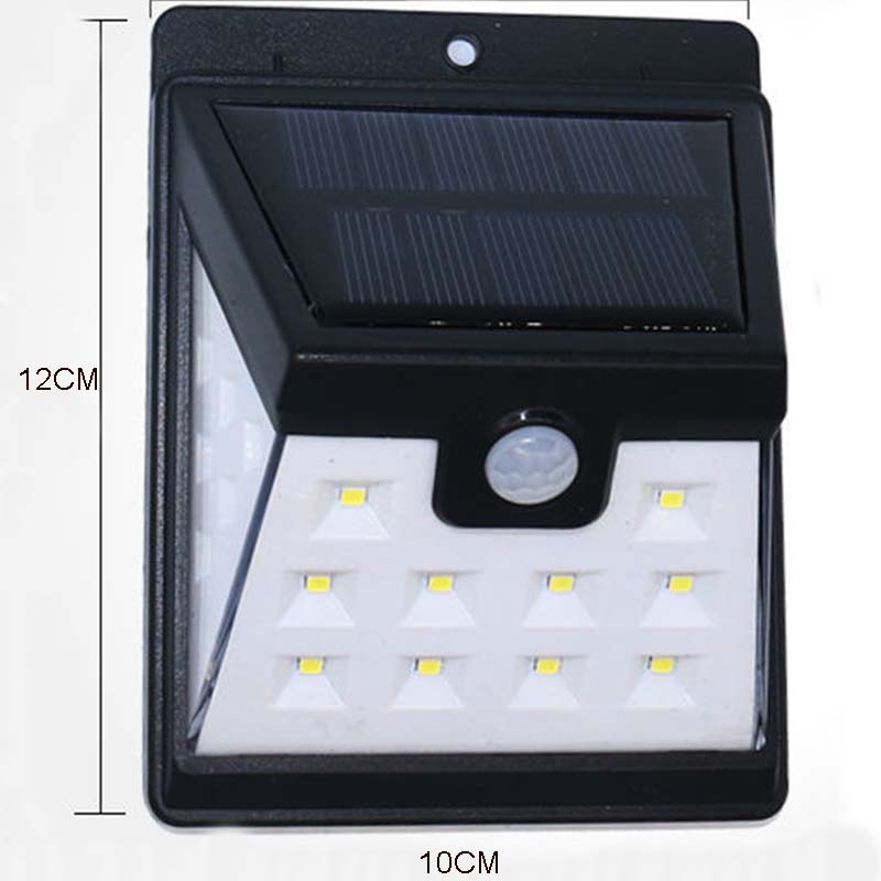 Direct Selling Solar Light Outdoor Light Courtyard Super Bright Human Body Induction LED Street Light Wall Light Waterproof and Lightning Protection