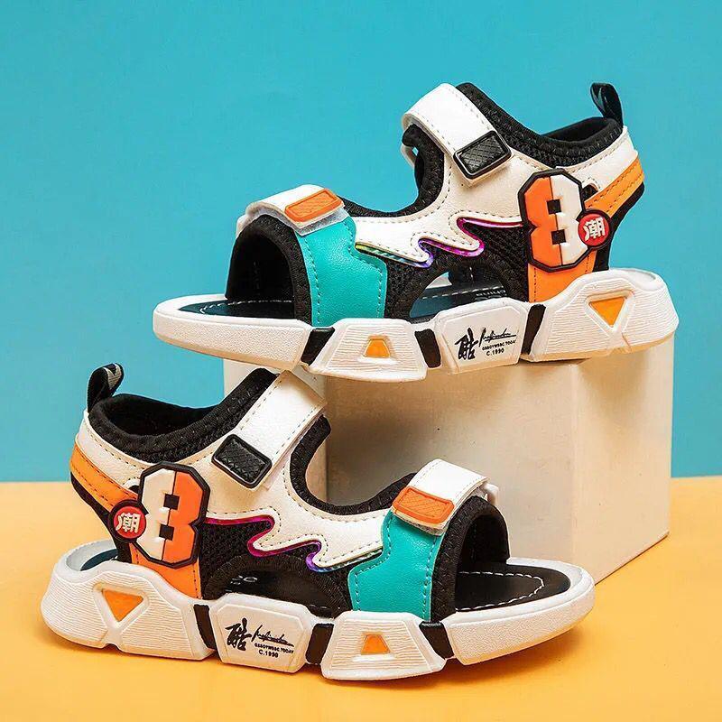 Boys  Girls Sandals  Summer Big Boys Soft-soled Non-slip Breathable Comfortable Shoes Lightweight