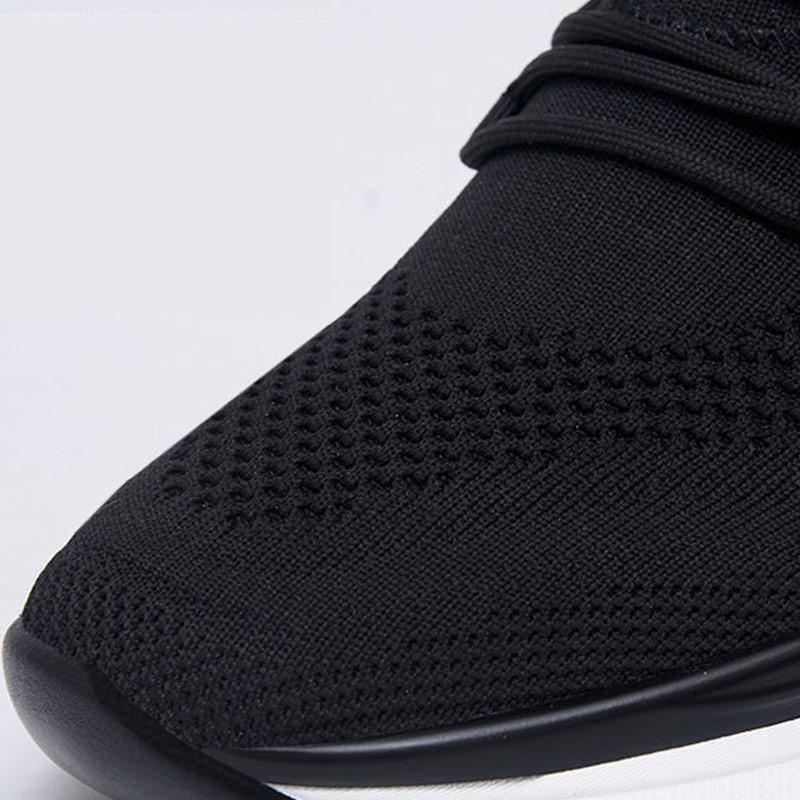 Men's Spring and Summer Breathable Deodorant Casual Sports Shoes Running Shoes Trend All-match Flying Mesh Shoes
