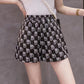 Letter High Waist Casual Shorts Women's Thin and Loose High Wide-leg Shorts Women's Casual Sports Shorts Women's Thin and Breathable
