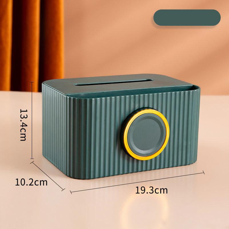 Tissue Box Drawer Paper Box Wall Mounted Remote Control Storage Wet Wipes Box Organizer Living Room Bathroom Toilet Multifunctional Paper Drawer Box