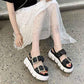 Sandals Women's Summer Fairy Style Fashion Trifle Thick-soled Roma Shoes