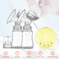 Double Electric Breast Pump BPA Free Powerful Breast Pumps USB Electric Breast Pump with Baby Milk Bottle Cold Heat Pad