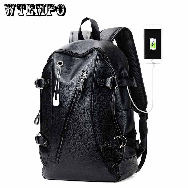 Backpack Laptop Backpack USB Charging Backpack Travel Daypacks Male Bookbag Leisure Backpack