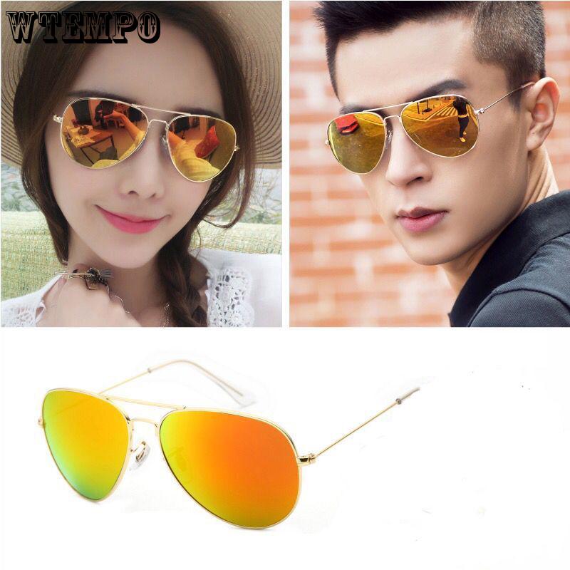 WTEMPO Sunglasses Men's & Women's Sunshade Outdoor Square Frame Colorful Unisex Polarized Sunglasses