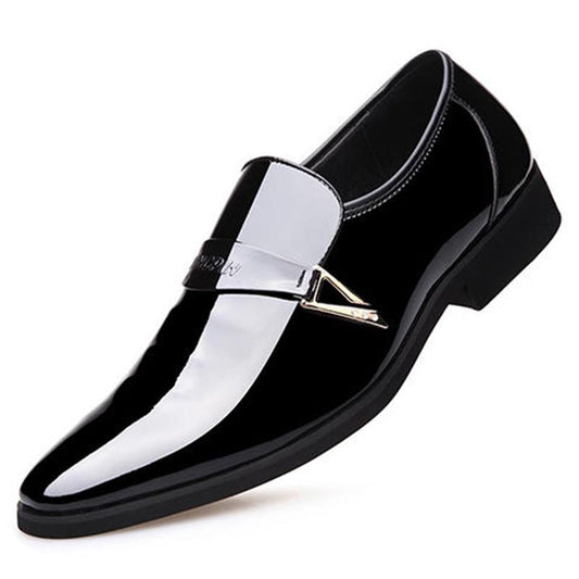 Pointed Toe business Dress Shoes Men Loafer Leather Oxford Shoe for Men Formal Mariage Wedding Shoes