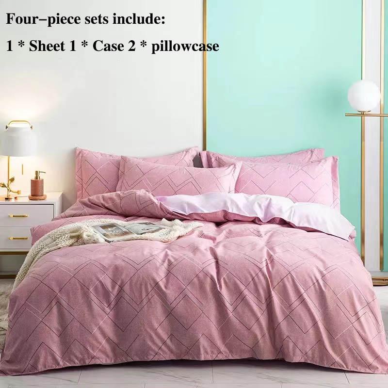 Printing Bed Single Four-piece Sheets Are Set of Homes for Home Beds