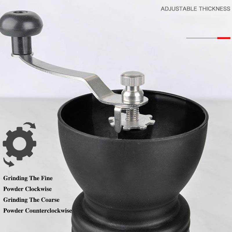 Hand Shaking Beans Household Coffee Beans Grinder Small Manual Coffee Machine Mill Can Be Washed