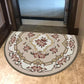 Semi-circular Home Carpet Pad Door Door Mat Anti-skid Water Absorbing Bathroom