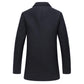Medium and Long Section Woolen Coat Large Size Windbreaker Men's Clothes Autumn and Winter