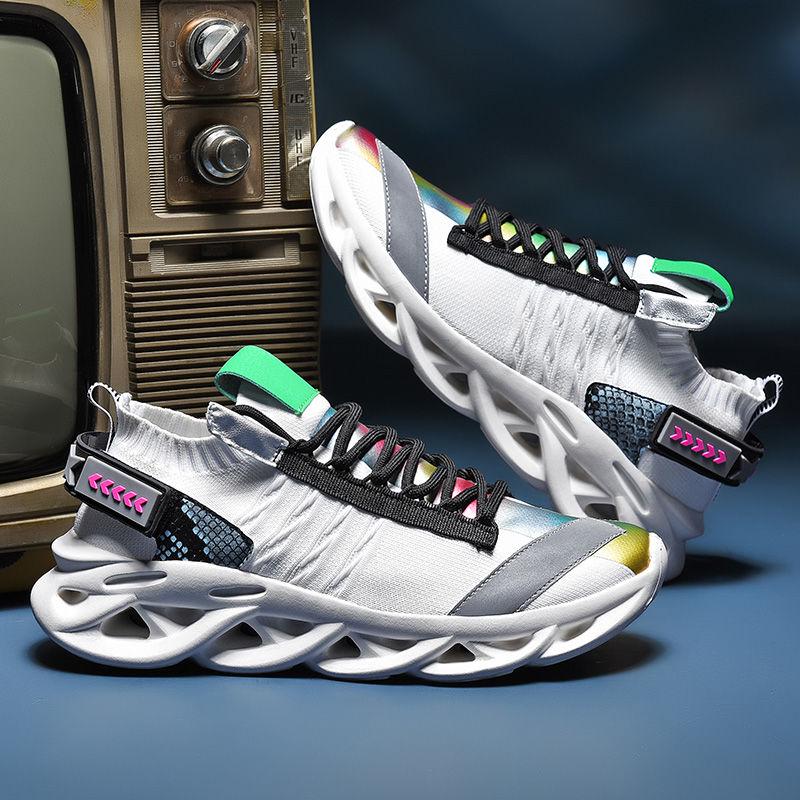 Breathable Shoes Men's Socks Men's Shoes Mesh Daddy Shoes Korean Version of Wild Casual Shoes Sports Shoes Men