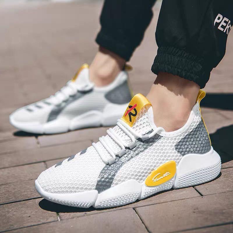 Men's Shoes Autumn Breathable Casual Korean Version of All-match Sports Running Shoes Men's Shoes