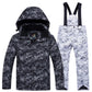 Children's Ski Clothing Suit Outdoor Windproof and Waterproof Two-piece Sportswear Wear-resistant Tooling Snowboard Clothing