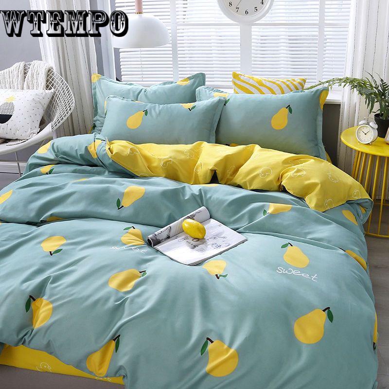 Duvet Cover Set Luxury Egyptian Cotton Bedlinens Queen Size Bedding Set Bedsheet Bedspread
