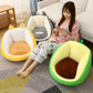 Non-slip Bottom Plush Cushion Semi-surround Tatami Futon Good Flexibility Home Bedroom Living Room Balcony Relax Furniture Removable