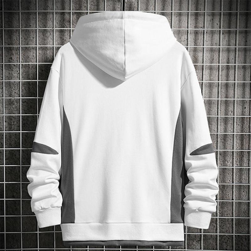 Men's Autumn Hooded Sweater Trend Handsome Fashion Loose Thin All-Match Men Sweatshirts