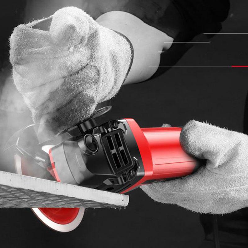 1500W Luxury Home Handheld Angle Grinder Set Electric Grinder Wired Polishing Machine Cutter 11000R