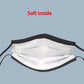 4-layer Thickened Breathable Disposable Masks Black Dust-proof Anti-bacterial Non-woven Face Masks