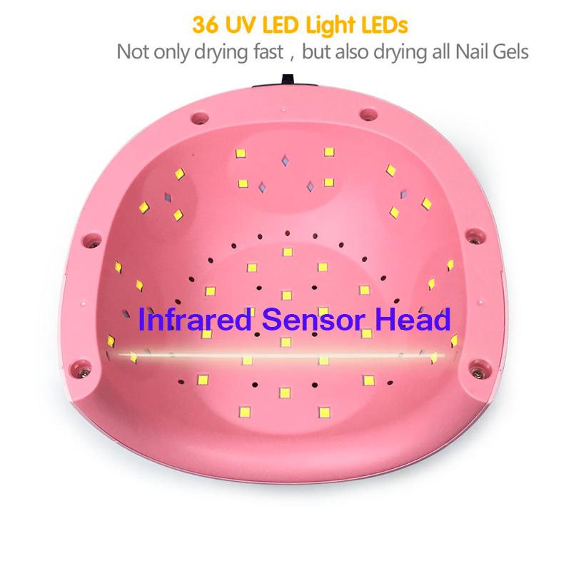80W Led Lamp Nail Dryer Gel Polish Manicure Machine Nail Art Tools Drying LED Gel Nail Lamp