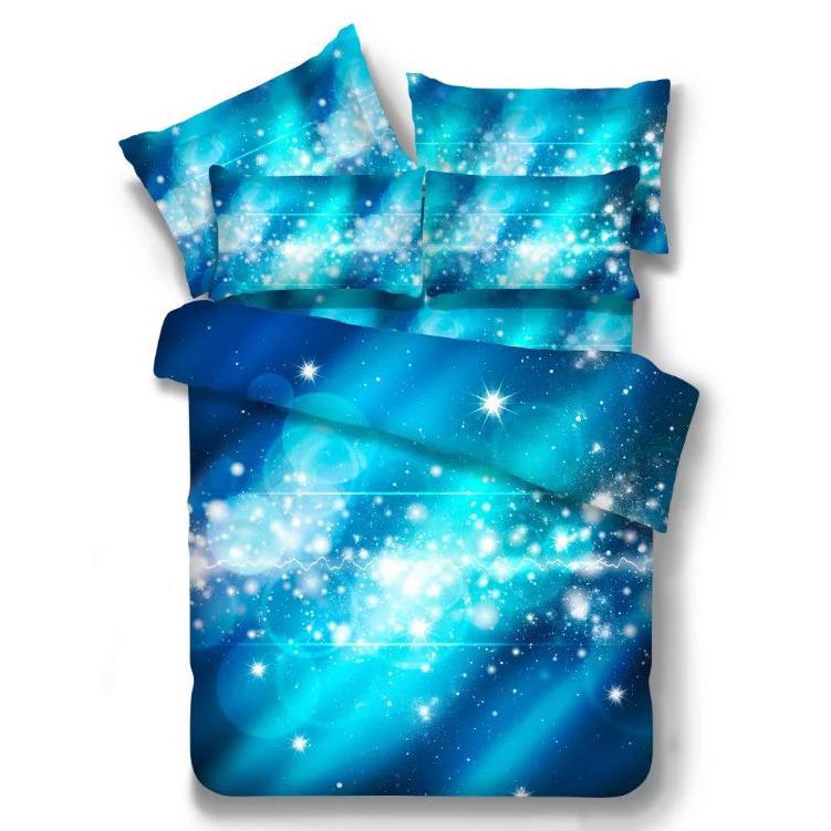 WTEMPO Starry Sky 3d Oil Painting 3/4pcs Bedding Sets Queen Size Bedding Set Comforter Cover