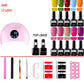 Gel Nail Polish Starter Kit 36W UV Nail Dryer Top Base Coat Manicure Nail Tools Primer Nail Art Set
