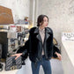 Ladies High Quality and Fashionable Temperament Full Leather High Imitation Fox Fur Jacket Loose Thin Fur Coat