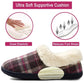 Warm and Comfortable Winter Cotton Shoes Memory Foam Thick and Velvet Flat Shoes
