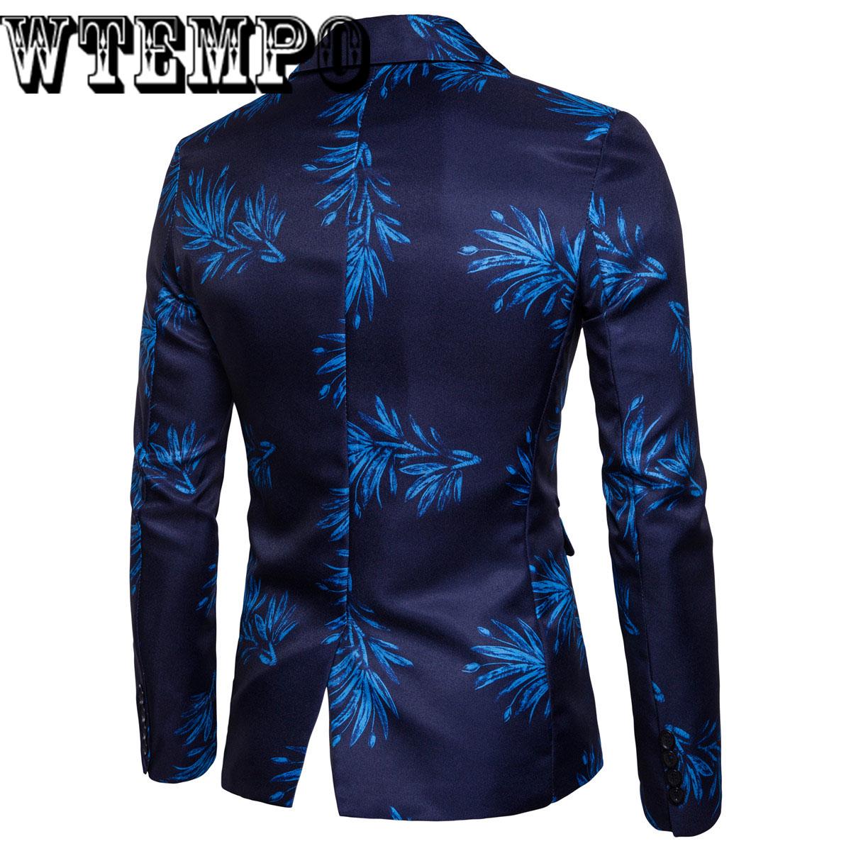 Mens Fashion Linen Blazers Men Suits African Print Casual Slim Fit Jacket Men Suit