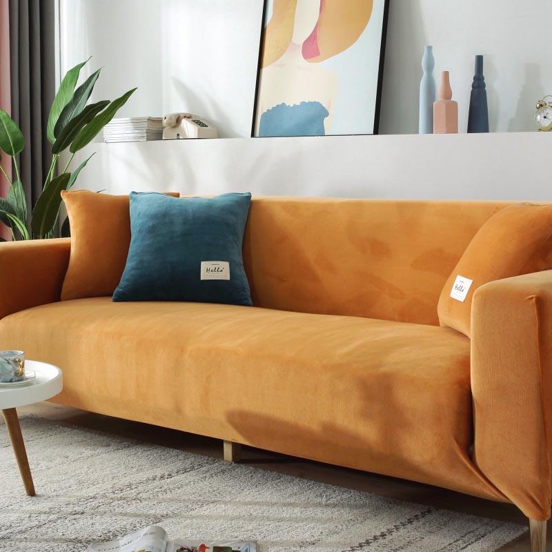 Elastic Stretch Sofa Cover 1/2/3/4 Seater Sofa Slipcover Couch Covers for Universal Sofas Sectional L Shaped Slipcover