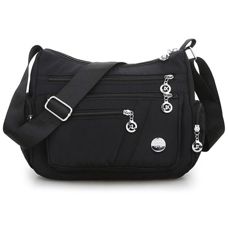 Women Casual Oxford Waterproof Handbag Single Shoulder Pocket Crossbody Bag