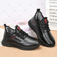 Winter Cotton Shoes Women's Fleece Warm Cotton Boots Non-slip Leather Waterproof Snow Boots