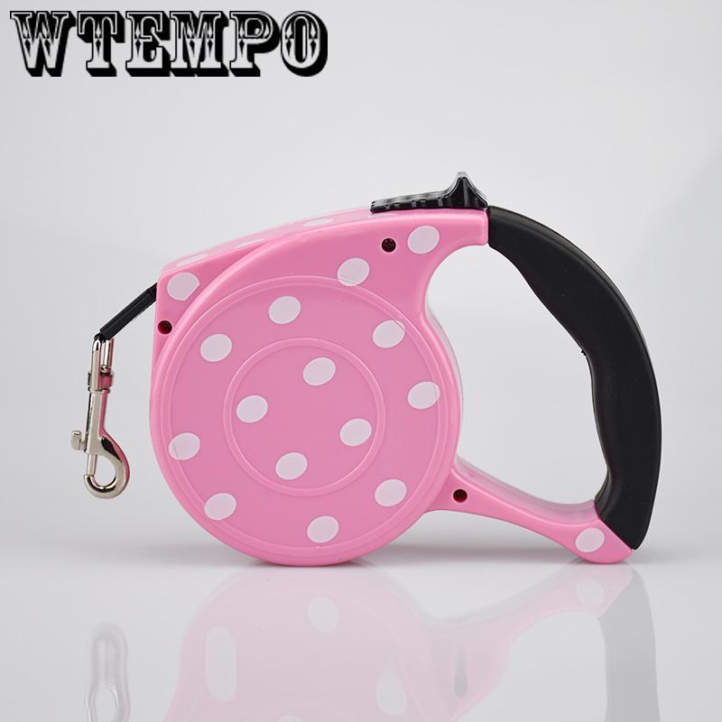 Pet Supplies Dog Collar Leash Automatic Retractable Leash Harness Puppy Patrol Rope Walking Cat