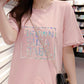 Dress Female Student Korean Version Loose Large Size Net Yarn Fairy Skirt Summer Small Fresh T-shirt Long Dress