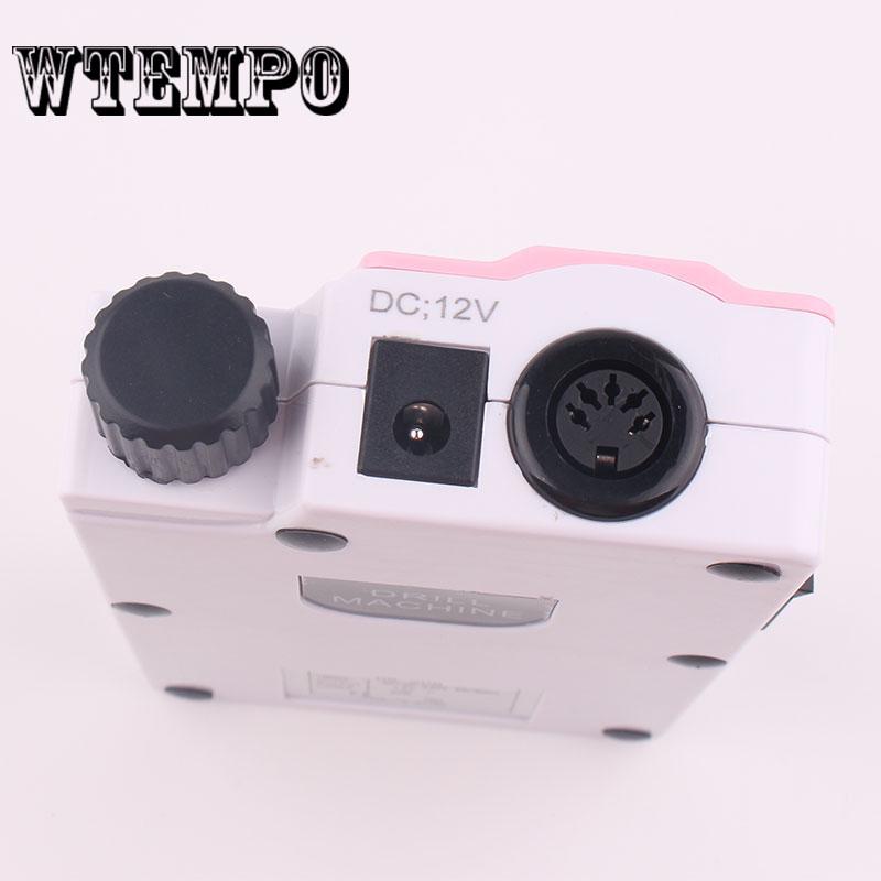 Portable Nail Electric Grinder with Waist Pack 208 Charging Armor