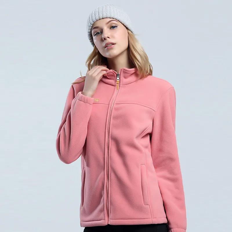 Outdoor Fleece Ladies Fall/winter Jacket Liner Double-sided Fleece Jacket Fleece Jacket Loose