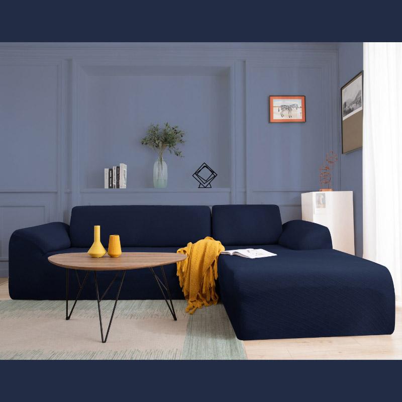 Jacquard Elastic Sofa Covers Living Room Sectional Couch Cover Armchair Slipcover Corner Sofa Cover Stretch 1/2/3/4 Seater